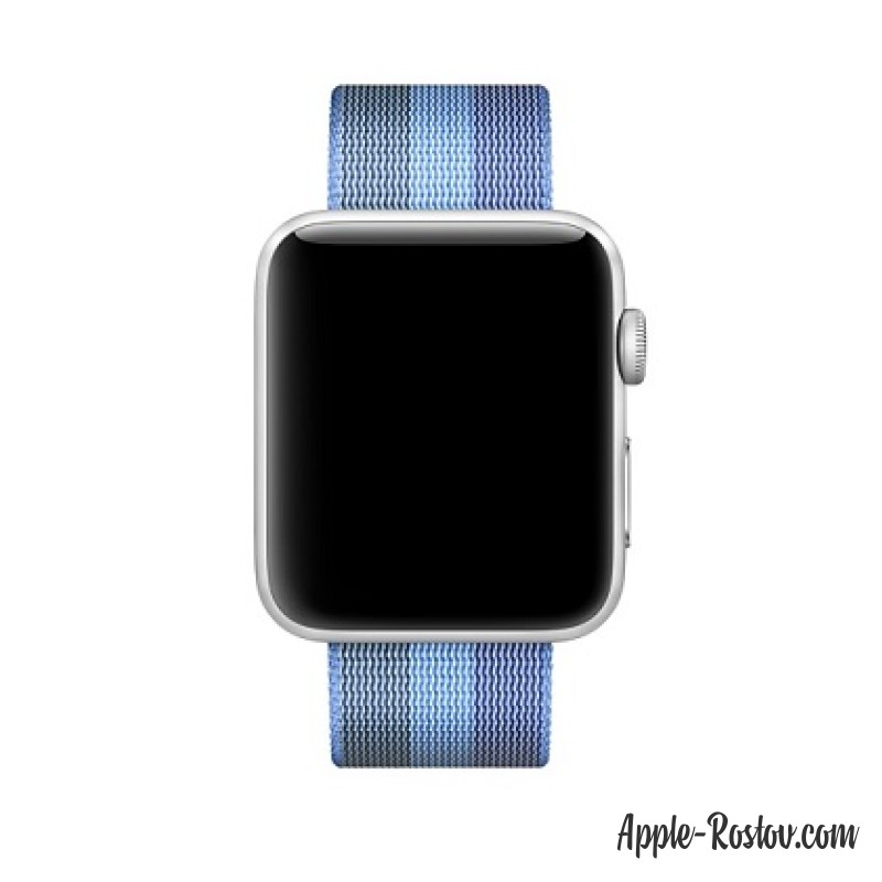 Ремешок из плетёного нейлона цвета "голубое озеро" (для корпуса 42 мм) Ремешок из плетёного нейлона цвета "голубое озеро" (для корпуса 42 мм)