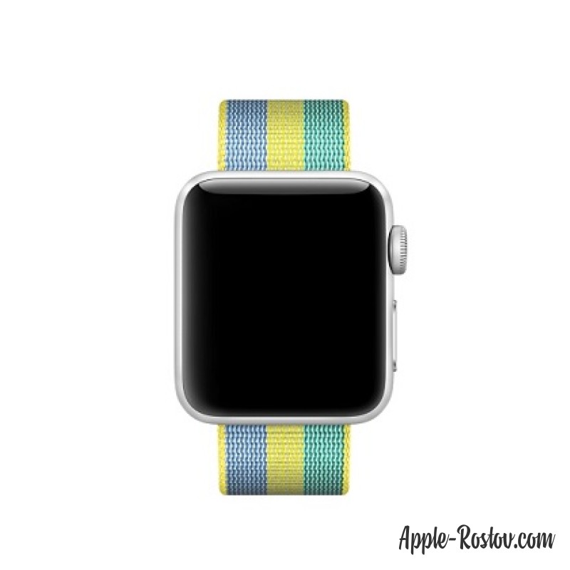 Ремешок из плетёного нейлона цвета "жёлтая пыльца" (для корпуса 38 мм) Ремешок из плетёного нейлона цвета "жёлтая пыльца" (для корпуса 38 мм)