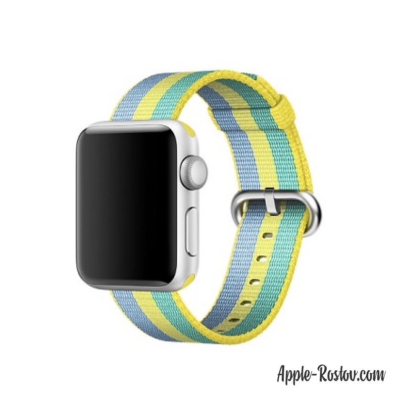 Ремешок из плетёного нейлона цвета "жёлтая пыльца" (для корпуса 38 мм) Ремешок из плетёного нейлона цвета "жёлтая пыльца" (для корпуса 38 мм)