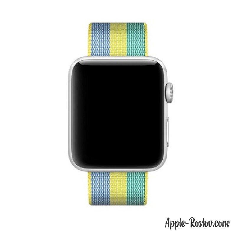 Ремешок из плетёного нейлона цвета "жёлтая пыльца" (для корпуса 42 мм) Ремешок из плетёного нейлона цвета "жёлтая пыльца" (для корпуса 42 мм)