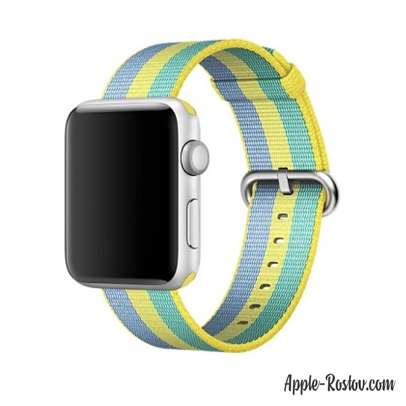 Ремешок из плетёного нейлона цвета "жёлтая пыльца" (для корпуса 42 мм) Ремешок из плетёного нейлона цвета "жёлтая пыльца" (для корпуса 42 мм)