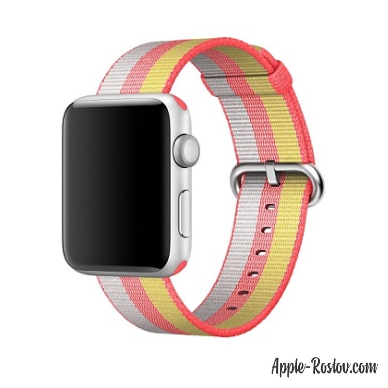 Ремешок из плетёного нейлона красного цвета (для корпуса 42 мм) Ремешок из плетёного нейлона красного цвета (для корпуса 42 мм)