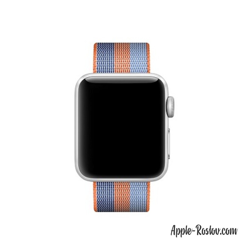 Ремешок из плетёного нейлона оранжевого цвета (для корпуса 38 мм) Ремешок из плетёного нейлона оранжевого цвета (для корпуса 38 мм)