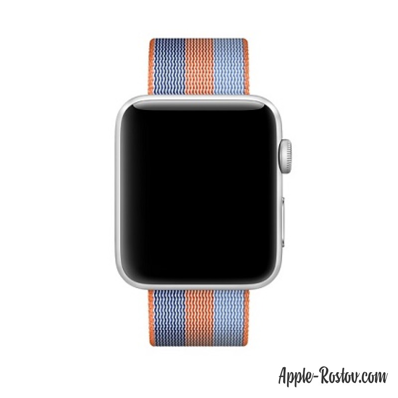 Ремешок из плетёного нейлона оранжевого цвета (для корпуса 42 мм) Ремешок из плетёного нейлона оранжевого цвета (для корпуса 42 мм)