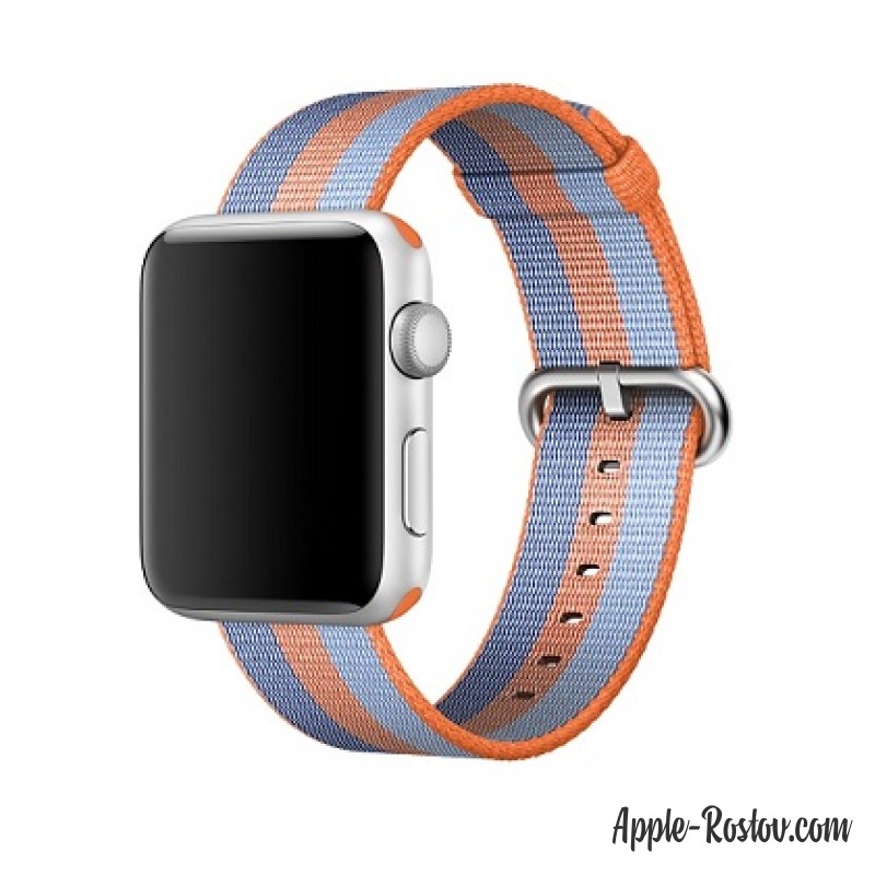 Ремешок из плетёного нейлона оранжевого цвета (для корпуса 42 мм) Ремешок из плетёного нейлона оранжевого цвета (для корпуса 42 мм)