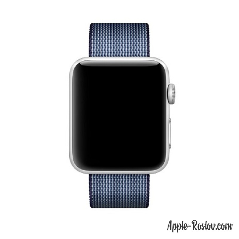 Ремешок из плетёного нейлона тёмно-синего цвета (для корпуса 42 мм) Ремешок из плетёного нейлона тёмно-синего цвета (для корпуса 42 мм)