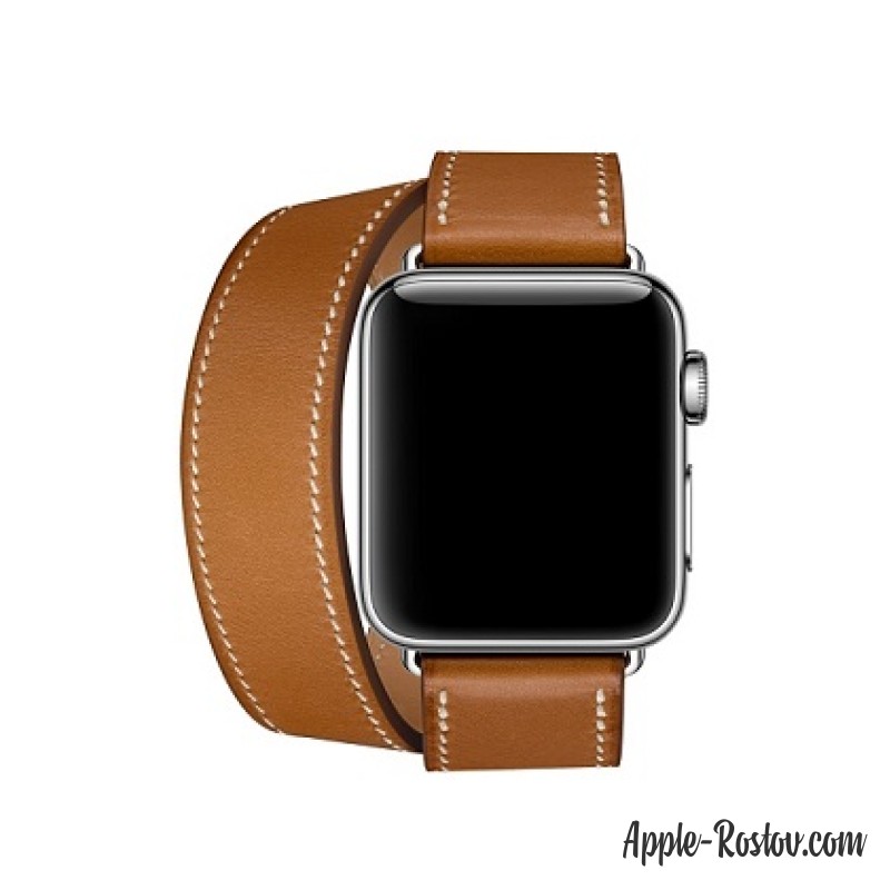 Ремешок Double Tour из кожи Barénia цвета Fauve (для корпуса 38 мм), размер Regular (стандартный) Ремешок Double Tour из кожи Barénia цвета Fauve (для корпуса 38 мм), размер Regular (стандартный)