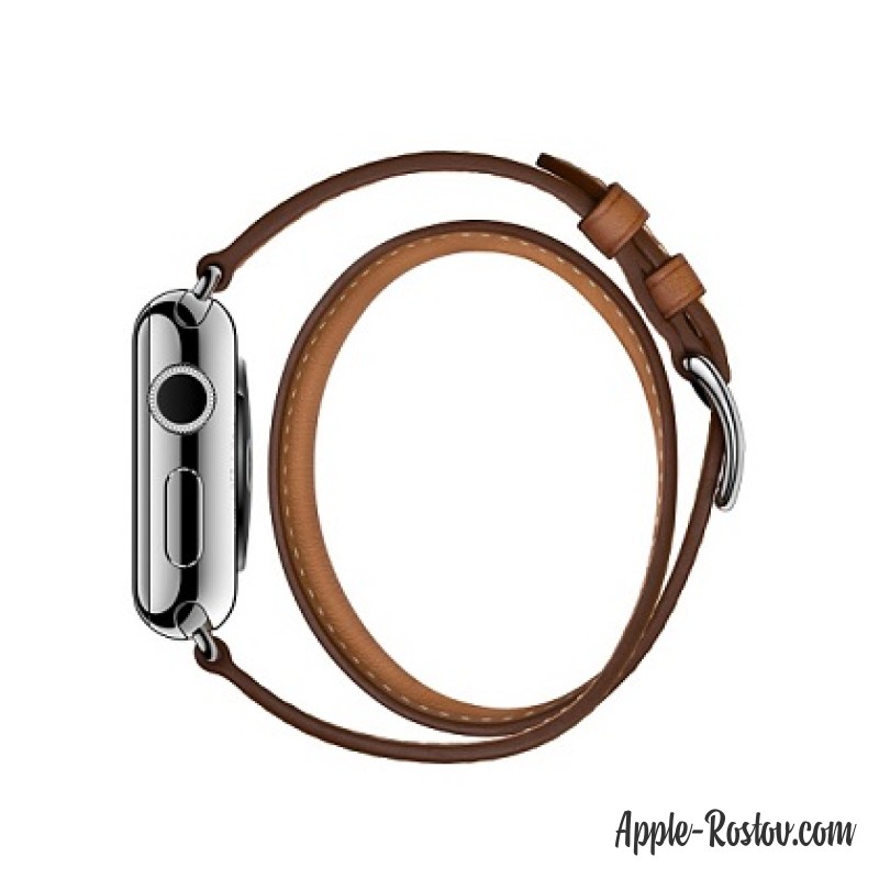 Ремешок Double Tour из кожи Barénia цвета Fauve (для корпуса 38 мм), размер Regular (стандартный) Ремешок Double Tour из кожи Barénia цвета Fauve (для корпуса 38 мм), размер Regular (стандартный)