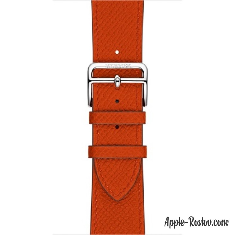Ремешок Simple Tour из кожи Epsom цвета Feu (для корпуса 42 мм) Ремешок Simple Tour из кожи Epsom цвета Feu (для корпуса 42 мм)