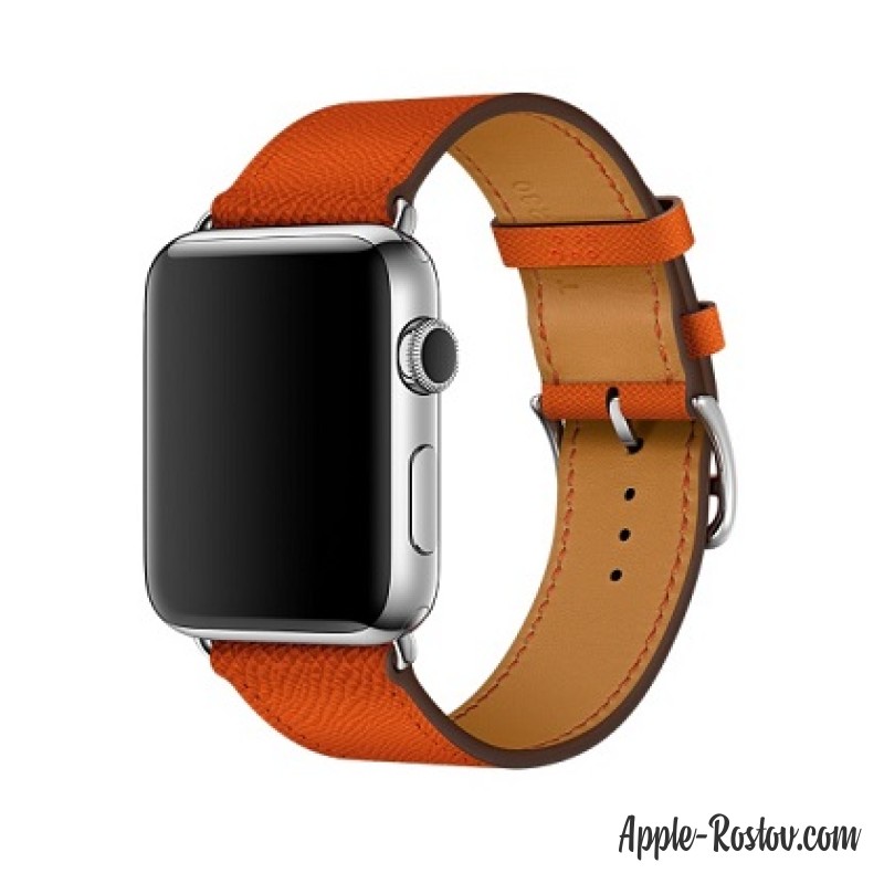 Ремешок Simple Tour из кожи Epsom цвета Feu (для корпуса 42 мм) Ремешок Simple Tour из кожи Epsom цвета Feu (для корпуса 42 мм)