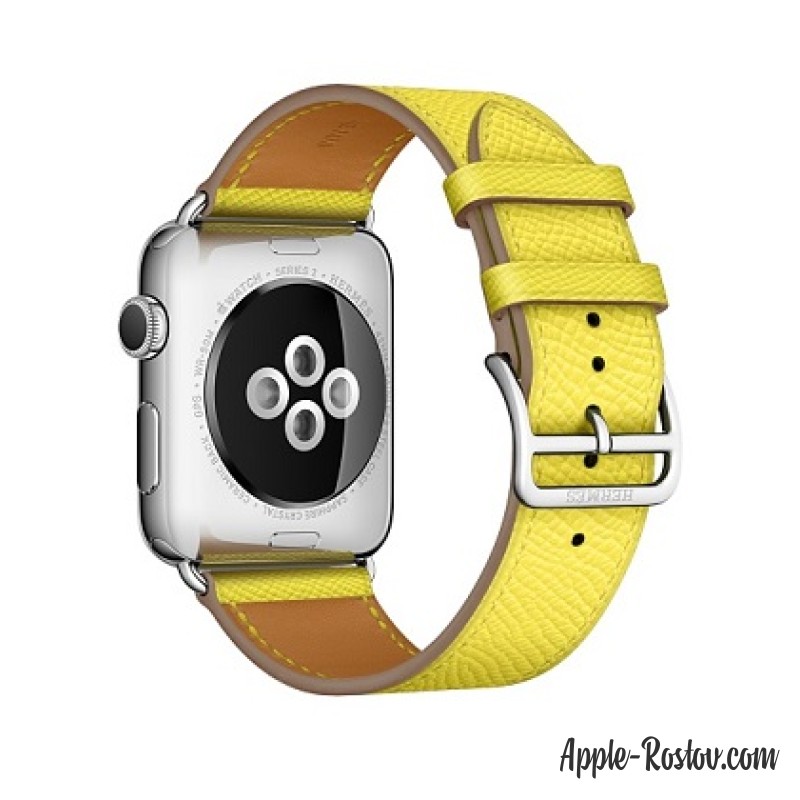 Ремешок Simple Tour из кожи Epsom цвета Lime (для корпуса 42 мм) Ремешок Simple Tour из кожи Epsom цвета Lime (для корпуса 42 мм)