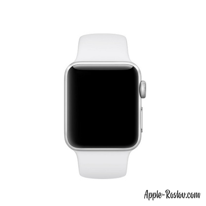 Спортивный ремешок белого цвета (для корпуса 38 мм), размеры S/M и M/L Спортивный ремешок белого цвета (для корпуса 38 мм), размеры S/M и M/L