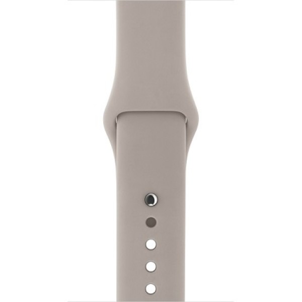 Спортивный ремешок цвета "морская галька" (для корпуса 38 мм), размеры S/M и M/L