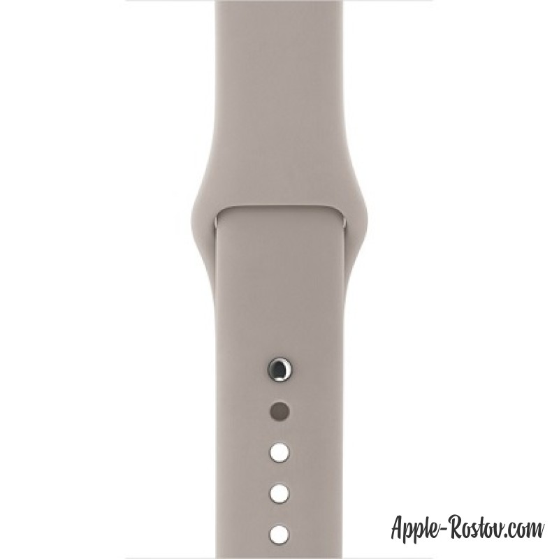 Спортивный ремешок цвета "морская галька" (для корпуса 38 мм), размеры S/M и M/L