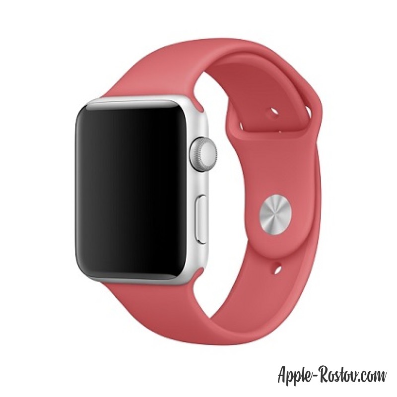 Спортивный ремешок цвета "розовая камелия" (для корпуса 42 мм), размеры S/M и M/L Спортивный ремешок цвета "розовая камелия" (для корпуса 42 мм), размеры S/M и M/L