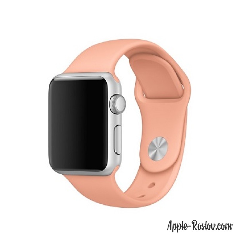 Спортивный ремешок цвета "розовый фламинго" (для корпуса 38 мм), размеры S/M и M/L Спортивный ремешок цвета "розовый фламинго" (для корпуса 38 мм), размеры S/M и M/L