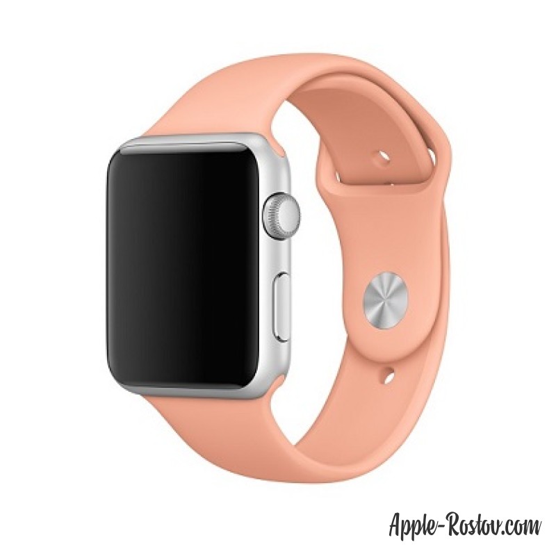 Спортивный ремешок цвета "розовый фламинго" (для корпуса 42 мм), размеры S/M и M/L Спортивный ремешок цвета "розовый фламинго" (для корпуса 42 мм), размеры S/M и M/L