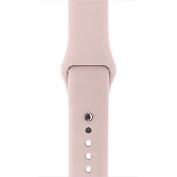 Спортивный ремешок цвета "розовый песок" (для корпуса 38 мм), размеры S/M и M/L