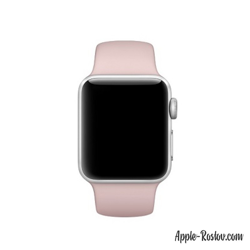 Спортивный ремешок цвета "розовый песок" (для корпуса 38 мм), размеры S/M и M/L Спортивный ремешок цвета "розовый песок" (для корпуса 38 мм), размеры S/M и M/L
