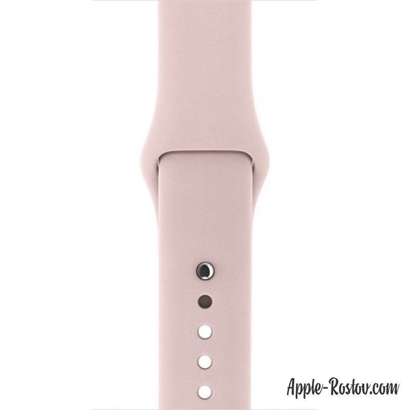 Спортивный ремешок цвета "розовый песок" (для корпуса 42 мм), размеры S/M и M/L Спортивный ремешок цвета "розовый песок" (для корпуса 42 мм), размеры S/M и M/L