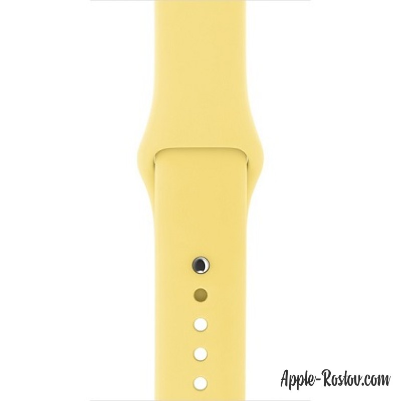 Спортивный ремешок цвета "жёлтая пыльца" (для корпуса 38 мм), размеры S/M и M/L Спортивный ремешок цвета "жёлтая пыльца" (для корпуса 38 мм), размеры S/M и M/L