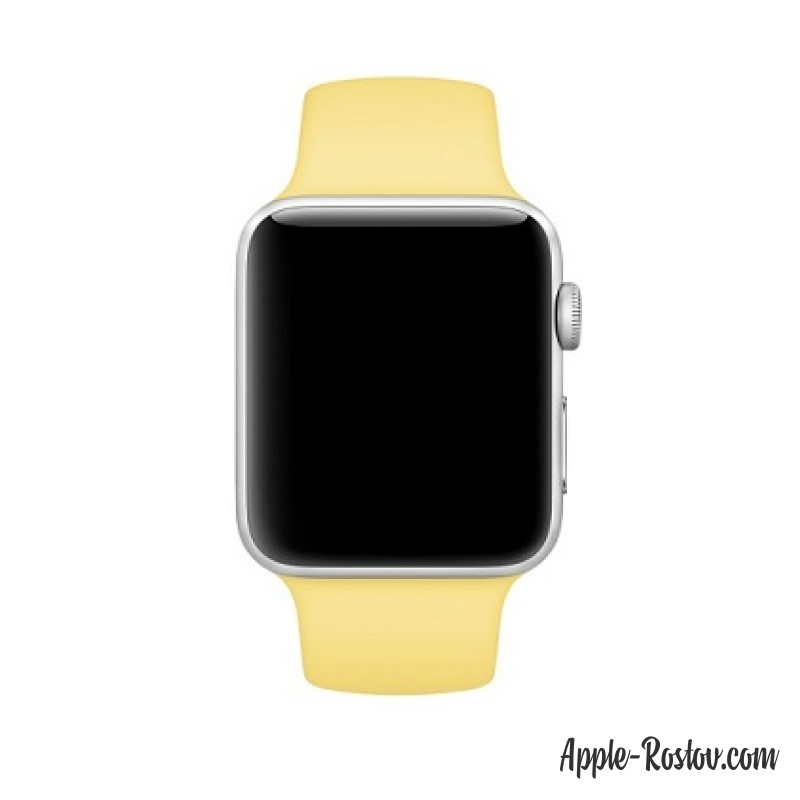 Спортивный ремешок цвета "жёлтая пыльца" (для корпуса 42 мм), размеры S/M и M/L Спортивный ремешок цвета "жёлтая пыльца" (для корпуса 42 мм), размеры S/M и M/L