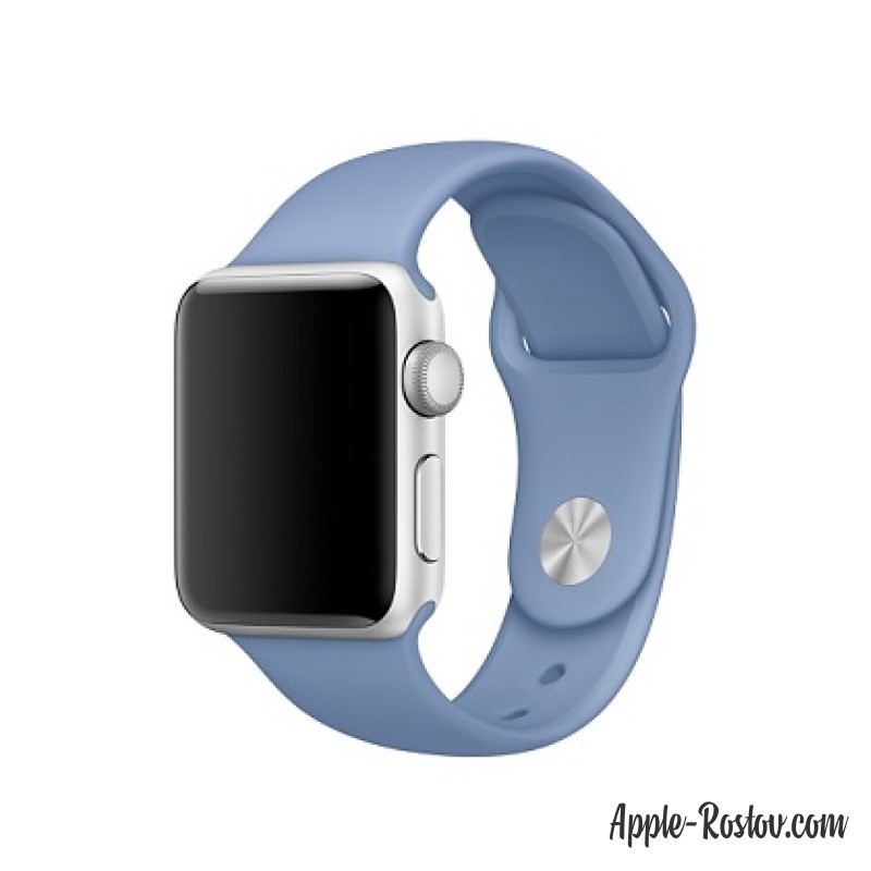 Спортивный ремешок лазурного цвета (для корпуса 38 мм), размеры S/M и M/L Спортивный ремешок лазурного цвета (для корпуса 38 мм), размеры S/M и M/L