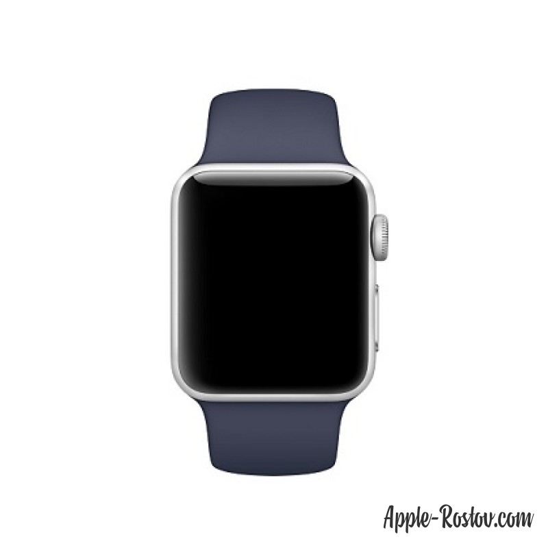 Спортивный ремешок тёмно-синего цвета (для корпуса 38 мм), размеры S/M и M/L Спортивный ремешок тёмно-синего цвета (для корпуса 38 мм), размеры S/M и M/L