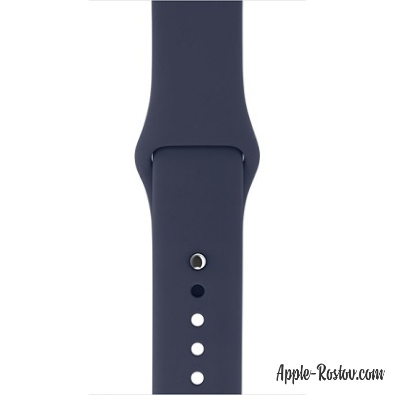 Спортивный ремешок тёмно-синего цвета (для корпуса 42 мм), размеры S/M и M/L Спортивный ремешок тёмно-синего цвета (для корпуса 42 мм), размеры S/M и M/L