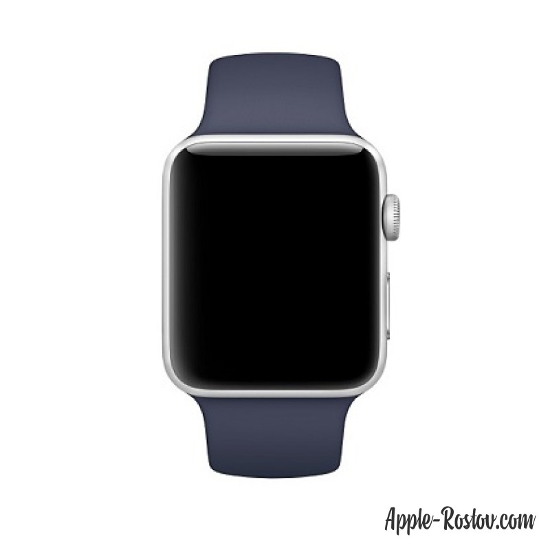 Спортивный ремешок тёмно-синего цвета (для корпуса 42 мм), размеры S/M и M/L Спортивный ремешок тёмно-синего цвета (для корпуса 42 мм), размеры S/M и M/L
