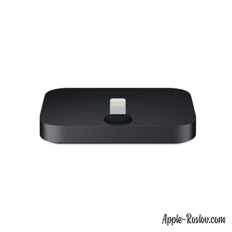 Док-станция для iPhone с разъёмом Lightning чёрного цвета Док-станция для iPhone с разъёмом Lightning чёрного цвета