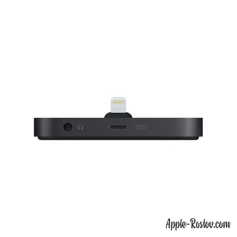 Док-станция для iPhone с разъёмом Lightning чёрного цвета Док-станция для iPhone с разъёмом Lightning чёрного цвета