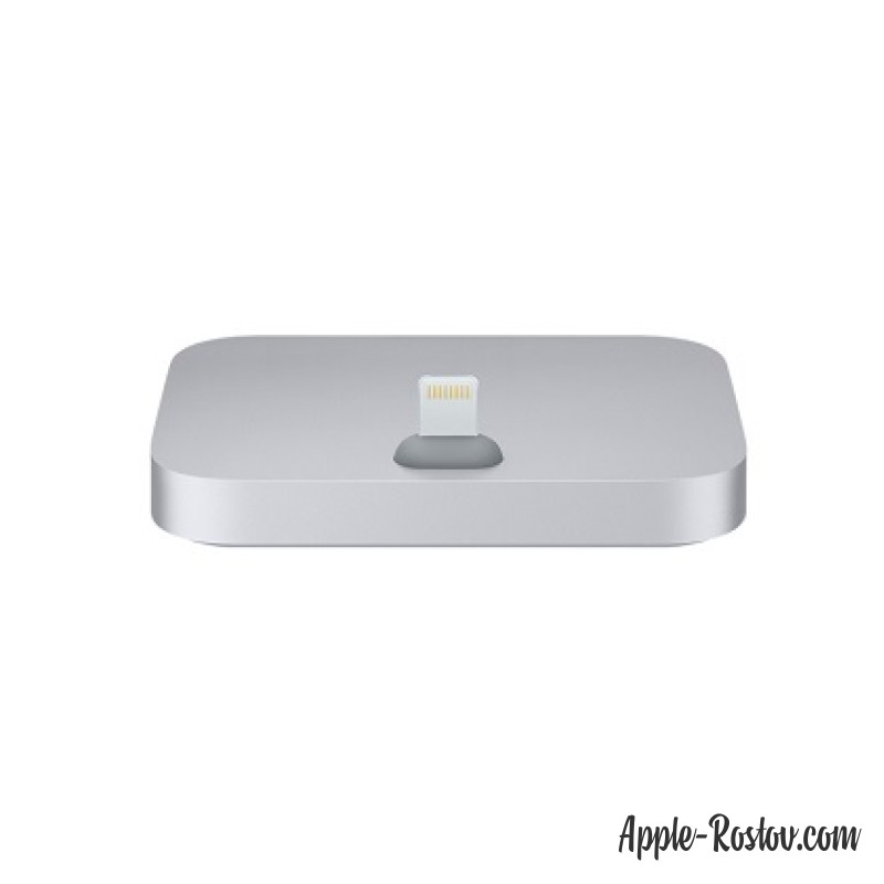 Док-станция для iPhone с разъёмом Lightning цвета "серый космос" Док-станция для iPhone с разъёмом Lightning цвета "серый космос"
