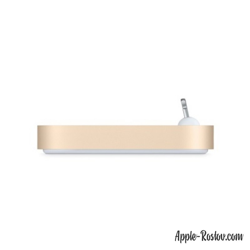Док-станция для iPhone с разъёмом Lightning золотого цвета Док-станция для iPhone с разъёмом Lightning золотого цвета