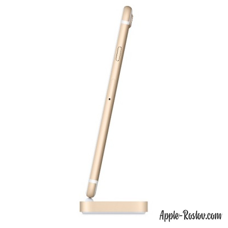 Док-станция для iPhone с разъёмом Lightning золотого цвета Док-станция для iPhone с разъёмом Lightning золотого цвета