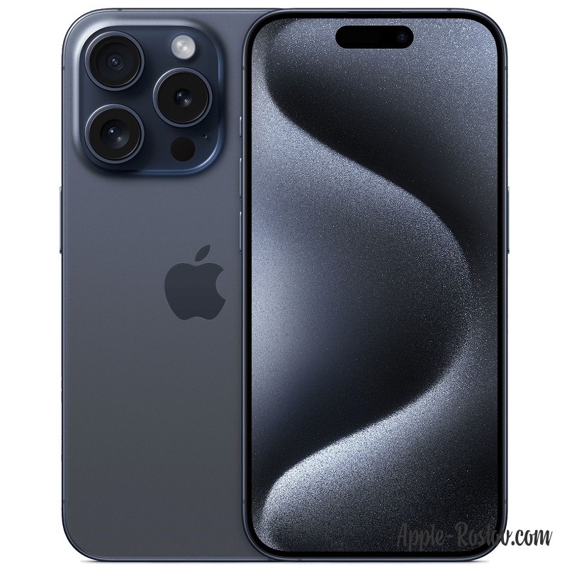 Apple iPhone 15 Pro 256 Gb Blue Titanium Apple iPhone 15 Pro 256 Gb Blue Titanium