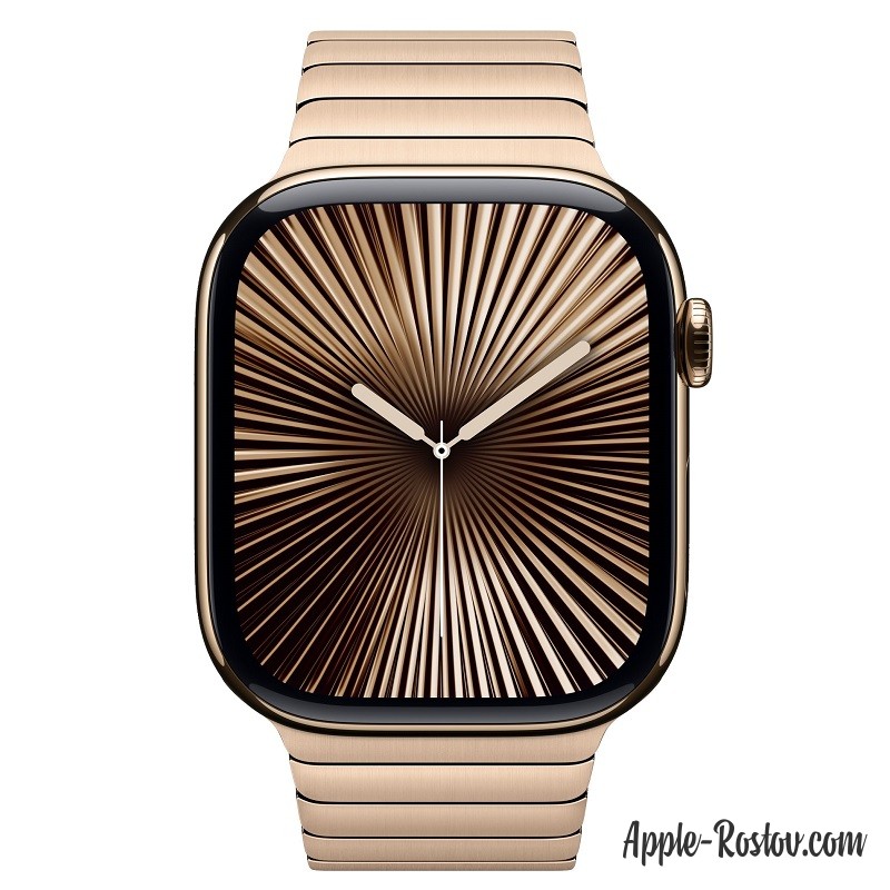 Apple Watch Series 10 46 mm Finish Gold Titanium