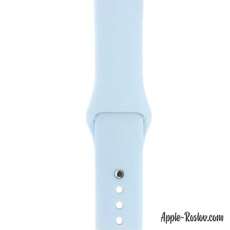 Спортивный ремешок дымчато‑голубого цвета (для корпуса 38 мм), размеры S/M и M/L