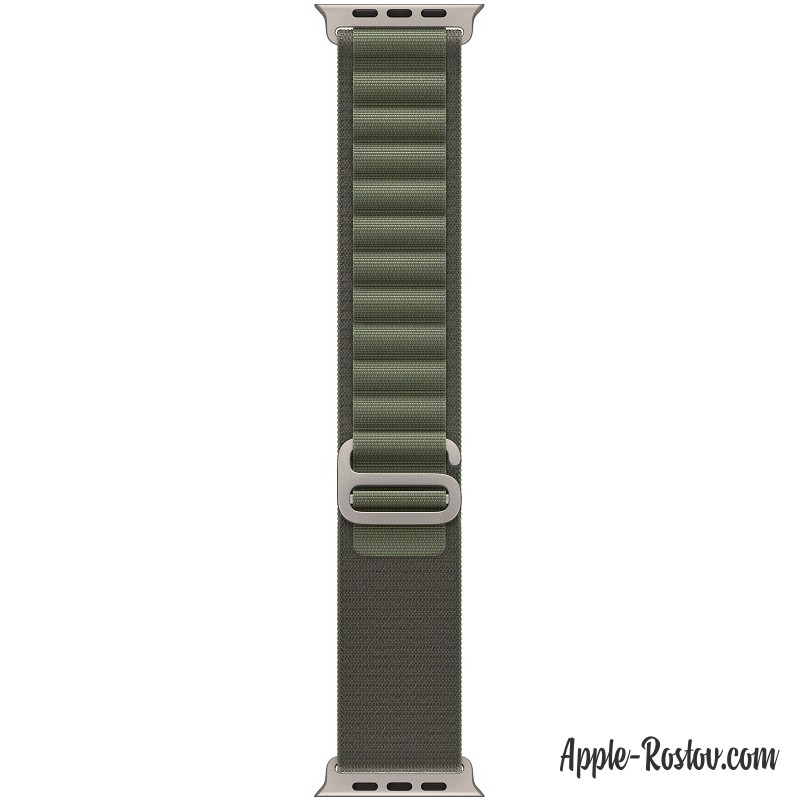 Apple Watch Ultra 49mm Titanium Case ремешок Green Alpine Apple Watch Ultra 49mm Titanium Case ремешок Green Alpine