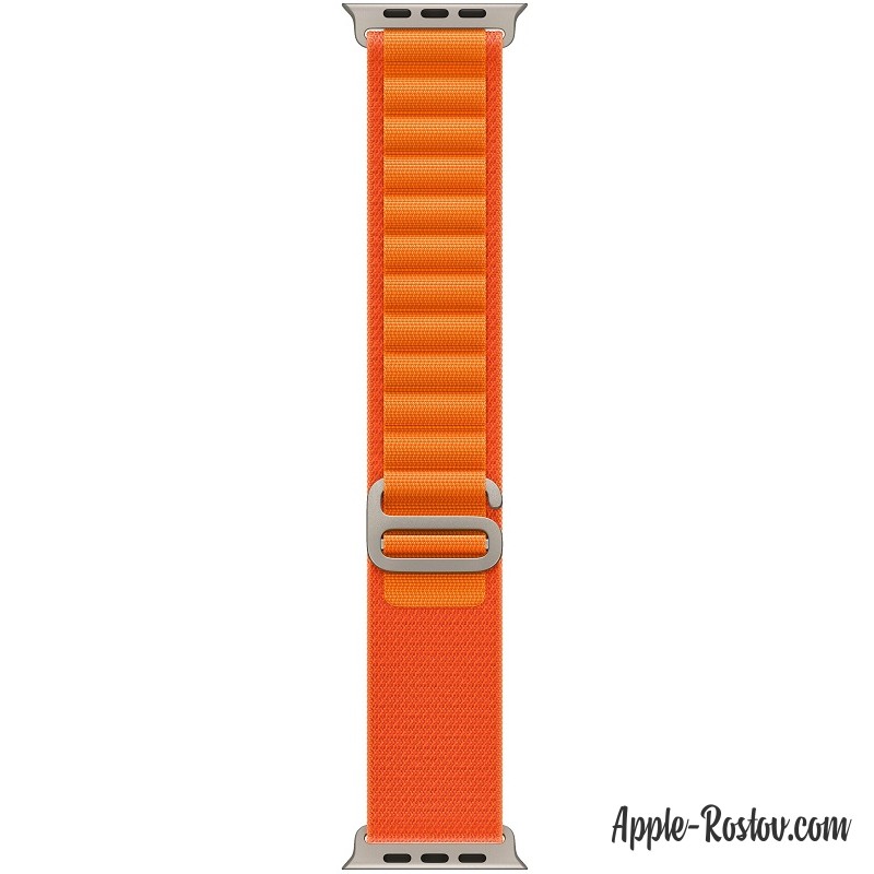 Apple Watch Ultra 49mm Titanium Case ремешок Orange Alpine Apple Watch Ultra 49mm Titanium Case ремешок Orange Alpine