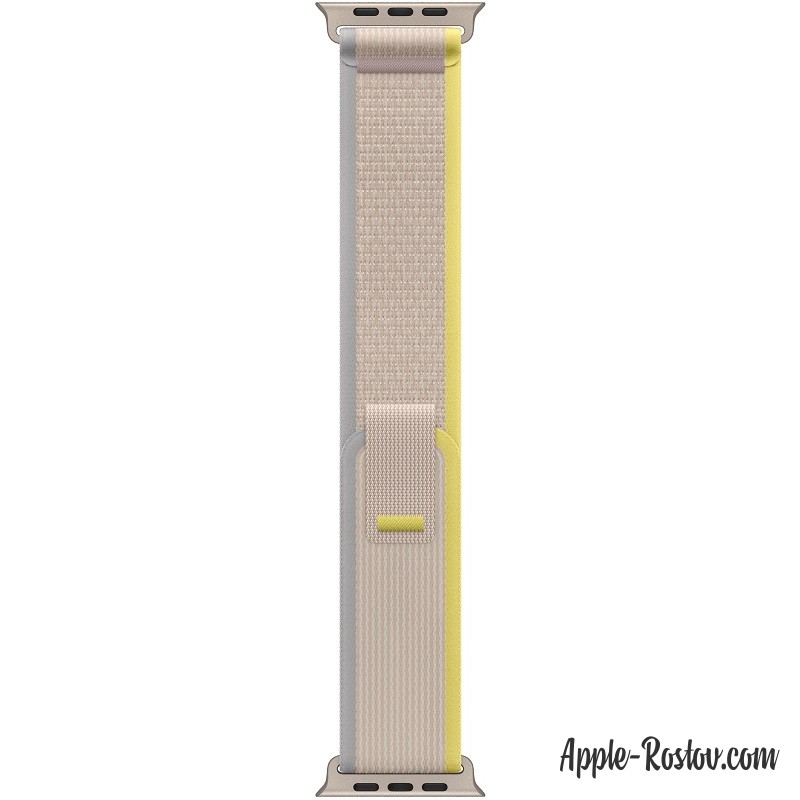 Apple Watch Ultra 49mm Titanium Case ремешок Yellow Beige Trail Apple Watch Ultra 49mm Titanium Case ремешок Yellow Beige Trail