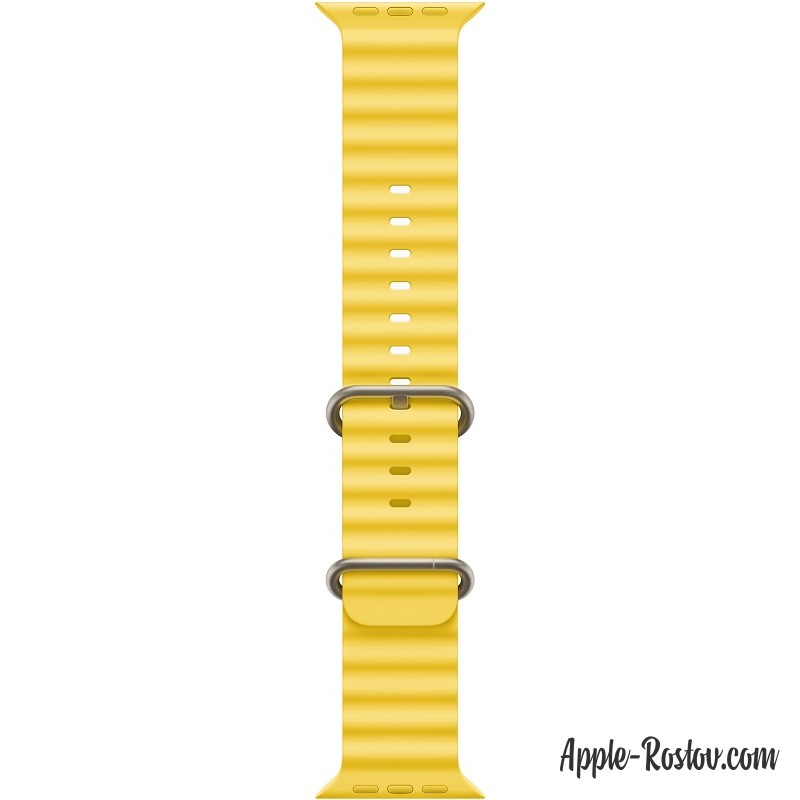 Apple Watch Ultra 49mm Titanium Case ремешок Yellow Ocean Band Apple Watch Ultra 49mm Titanium Case ремешок Yellow Ocean Band
