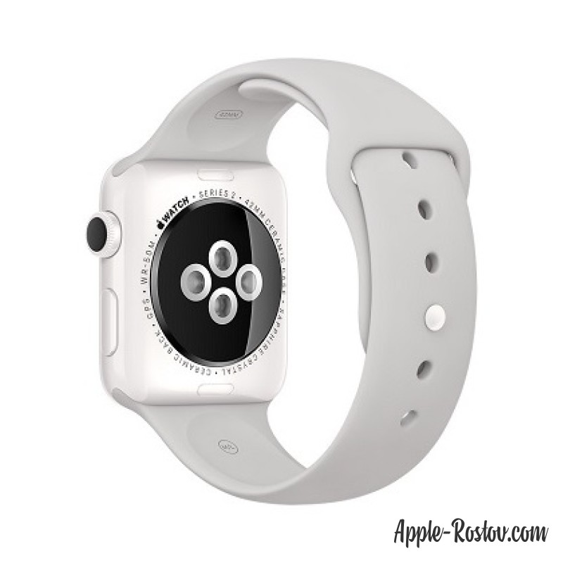 Apple Watch Edition 42 mm white ceramic/sport white cloud Apple Watch Edition 42 mm white ceramic/sport white cloud