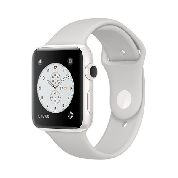 Apple Watch Edition 42 mm white ceramic/sport white cloud