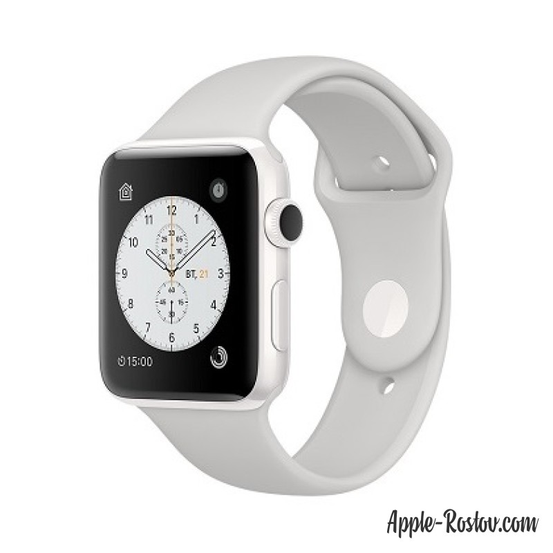 Apple Watch Edition 42 mm white ceramic/sport white cloud Apple Watch Edition 42 mm white ceramic/sport white cloud
