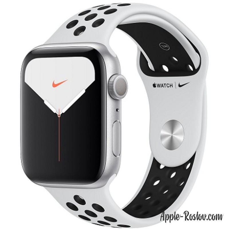 Apple Watch Series 5 Nike 44mm Silver / Pure Platinum Black Apple Watch Series 5 Nike 44mm Silver / Pure Platinum Black