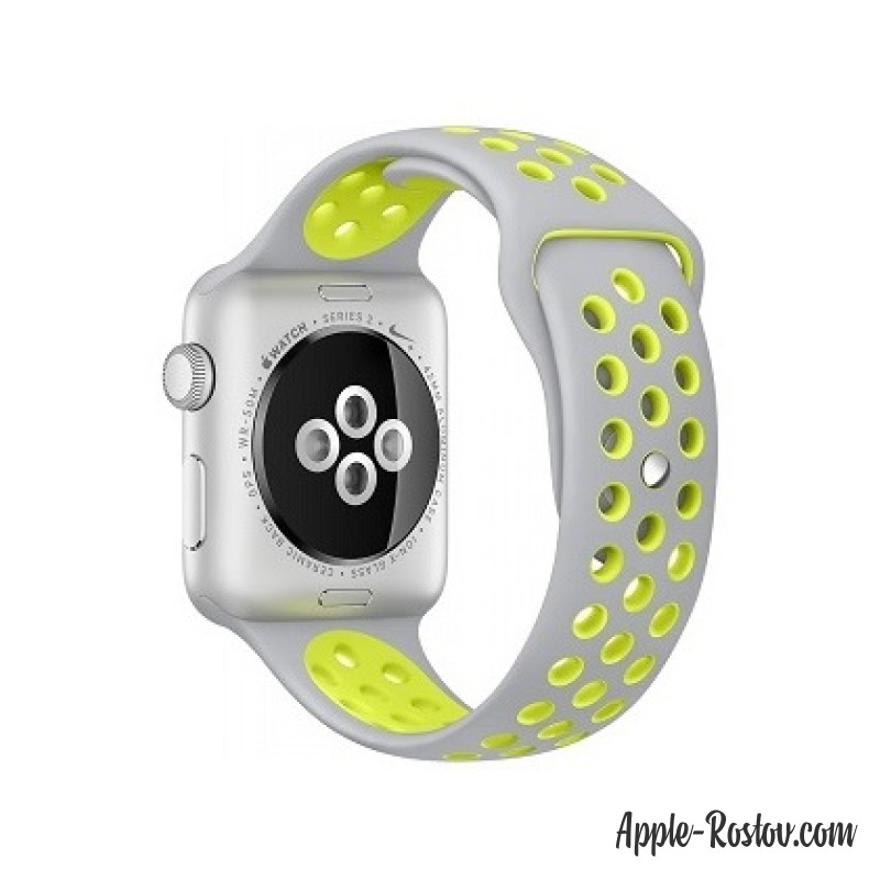 Apple Watch NIKE+ 38 mm silver/silver - green Apple Watch NIKE+ 38 mm silver/silver - green