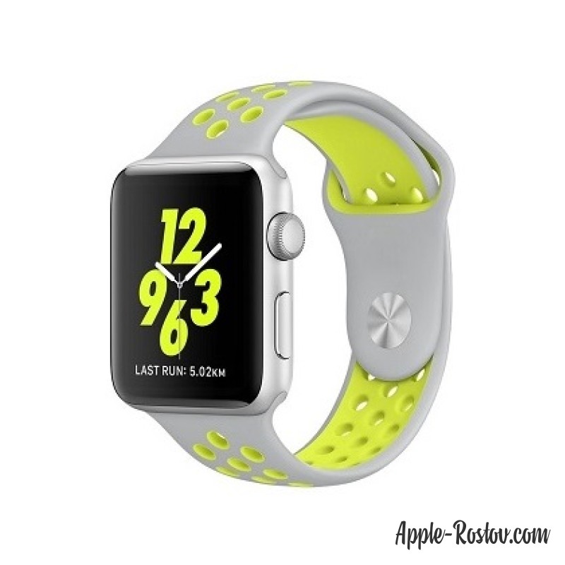 Apple Watch NIKE+ 38 mm silver/silver - green Apple Watch NIKE+ 38 mm silver/silver - green