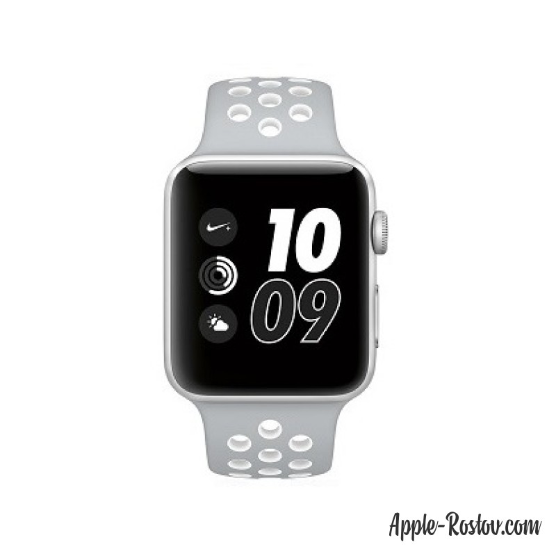 Apple Watch NIKE+ 38 mm silver/silver - white Apple Watch NIKE+ 38 mm silver/silver - white
