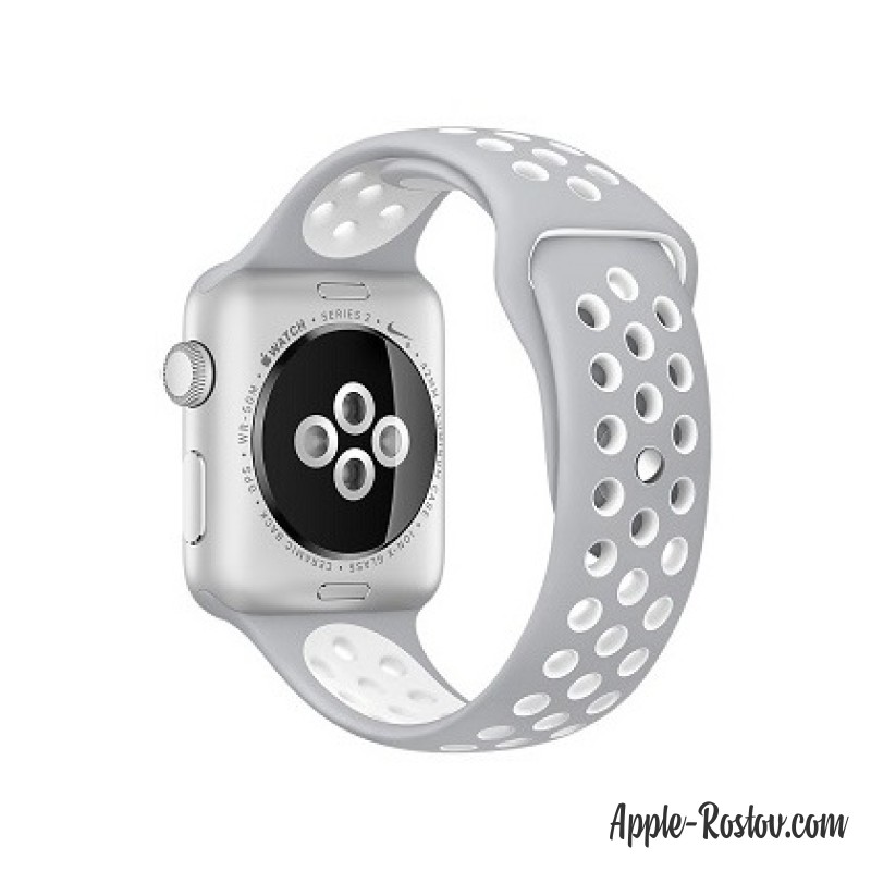 Apple Watch NIKE+ 38 mm silver/silver - white Apple Watch NIKE+ 38 mm silver/silver - white